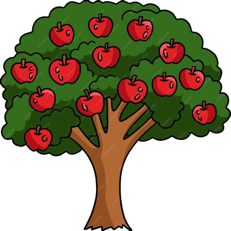 apple tree cartoon|apple tree cartoon images.